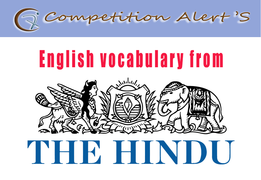the hindu editorial vocabulary