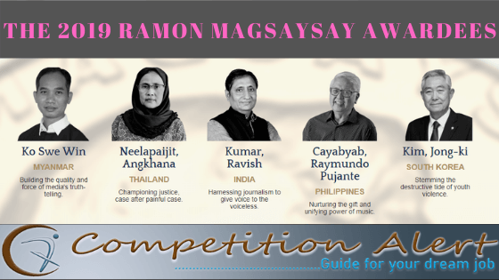 Ramon Magsaysay Award 2019
