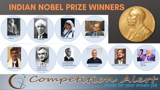 indian nobel prize winners