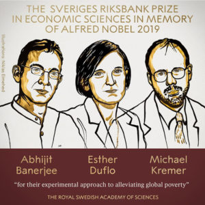  Nobel Prize 2019  winners in Economics