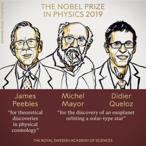 Nobel Prize 2019 winners in Physics